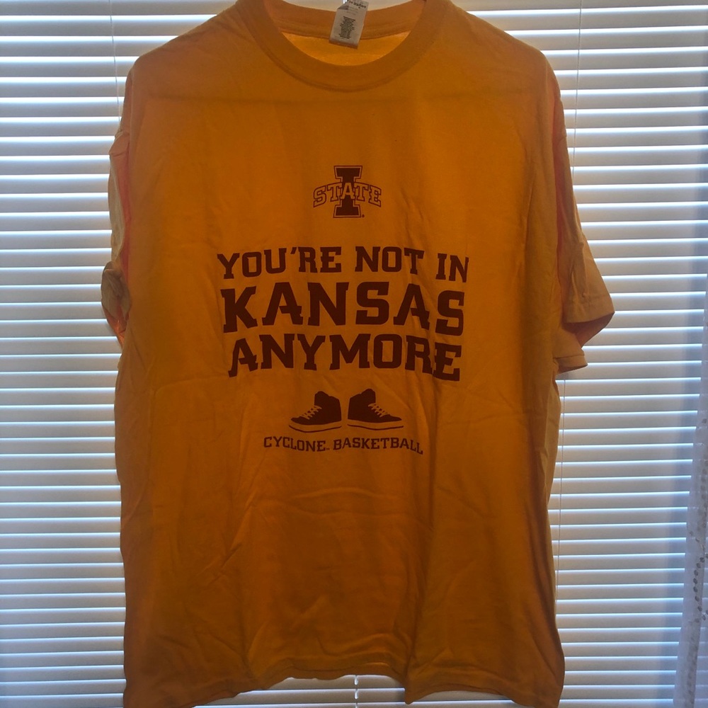 “Not In Kansas” Iowa State T-shirt